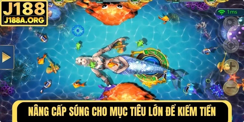 Nâng cấp súng cho mục tiêu lớn