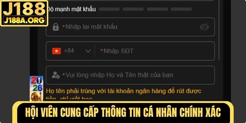 Cung cấp thông tin chính xác