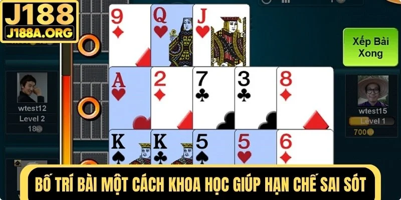 Bố trí bài khoa học giúp hạn chế sai sót