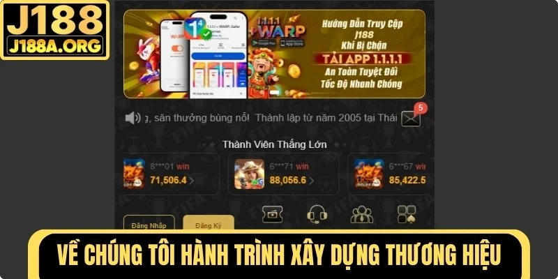 Về chúng tôi hành trình xây dựng thương hiệu J188